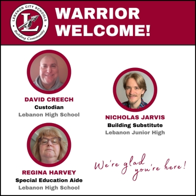 Warrior Welcome to New Staff